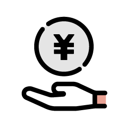 現金払い